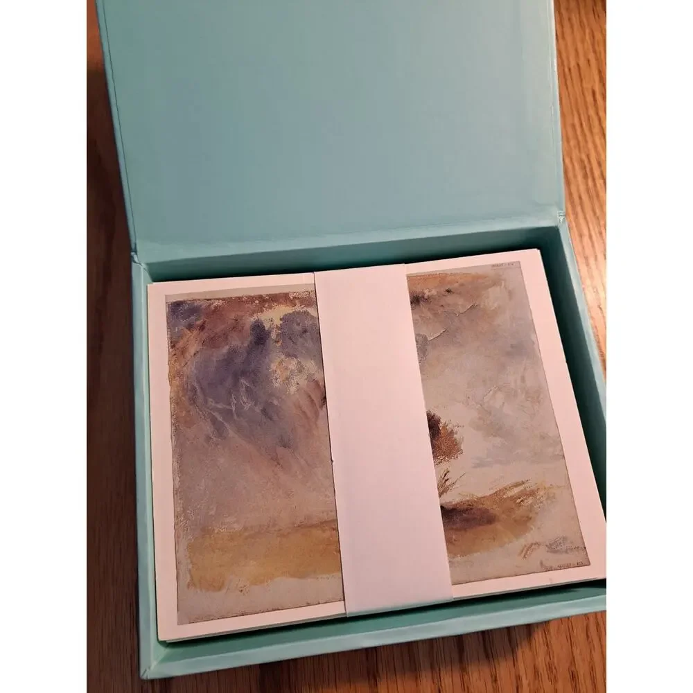 JMW Turner Watercolors Notecards 20 Cards with Envelopes in Box